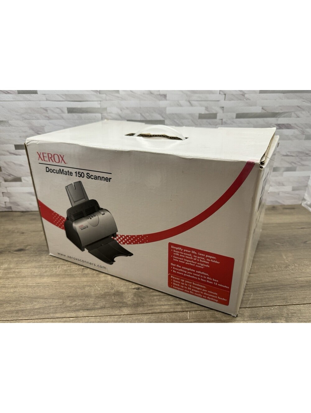 Xerox Documate 150 Document SCANNER -Brand New Sealed New Old Stock NOS